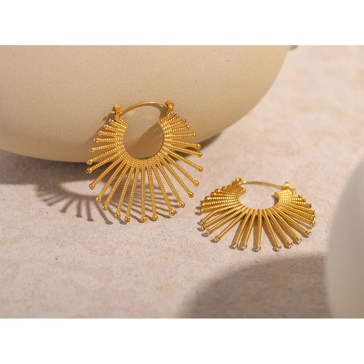 Pendientes de Oro de Lujo