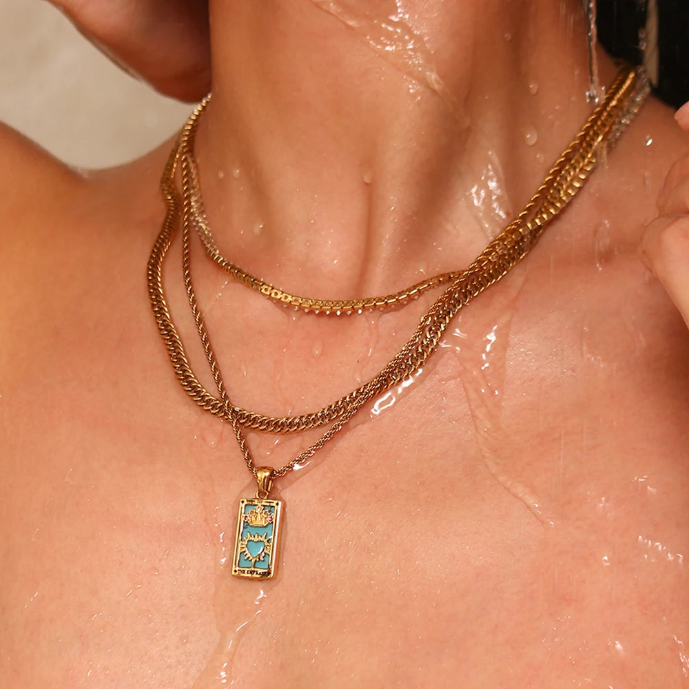 Collar para Mujer, Collar de Moda Mujer, Collar de Plata para Mujer, Collar, Personalizados Mujer, Collar con Piedras Naturales, Colar de Oro Mujer, Collar Largos Mujer, Collar Elegantes para Mujer, Collar Boho Mujer