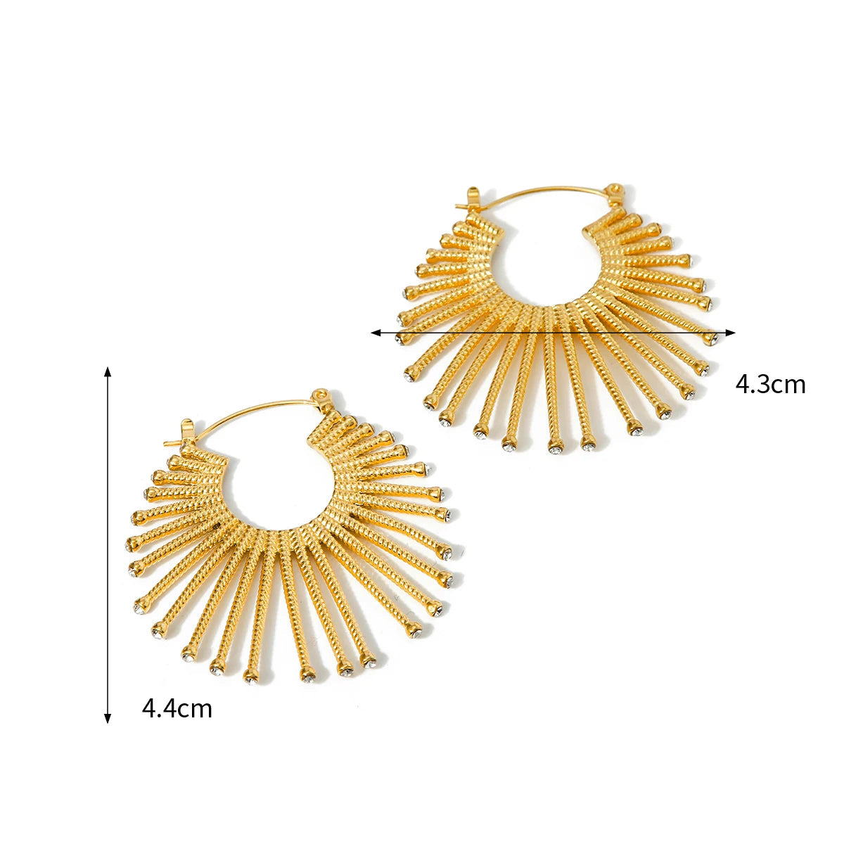 Pendientes de Oro de Lujo