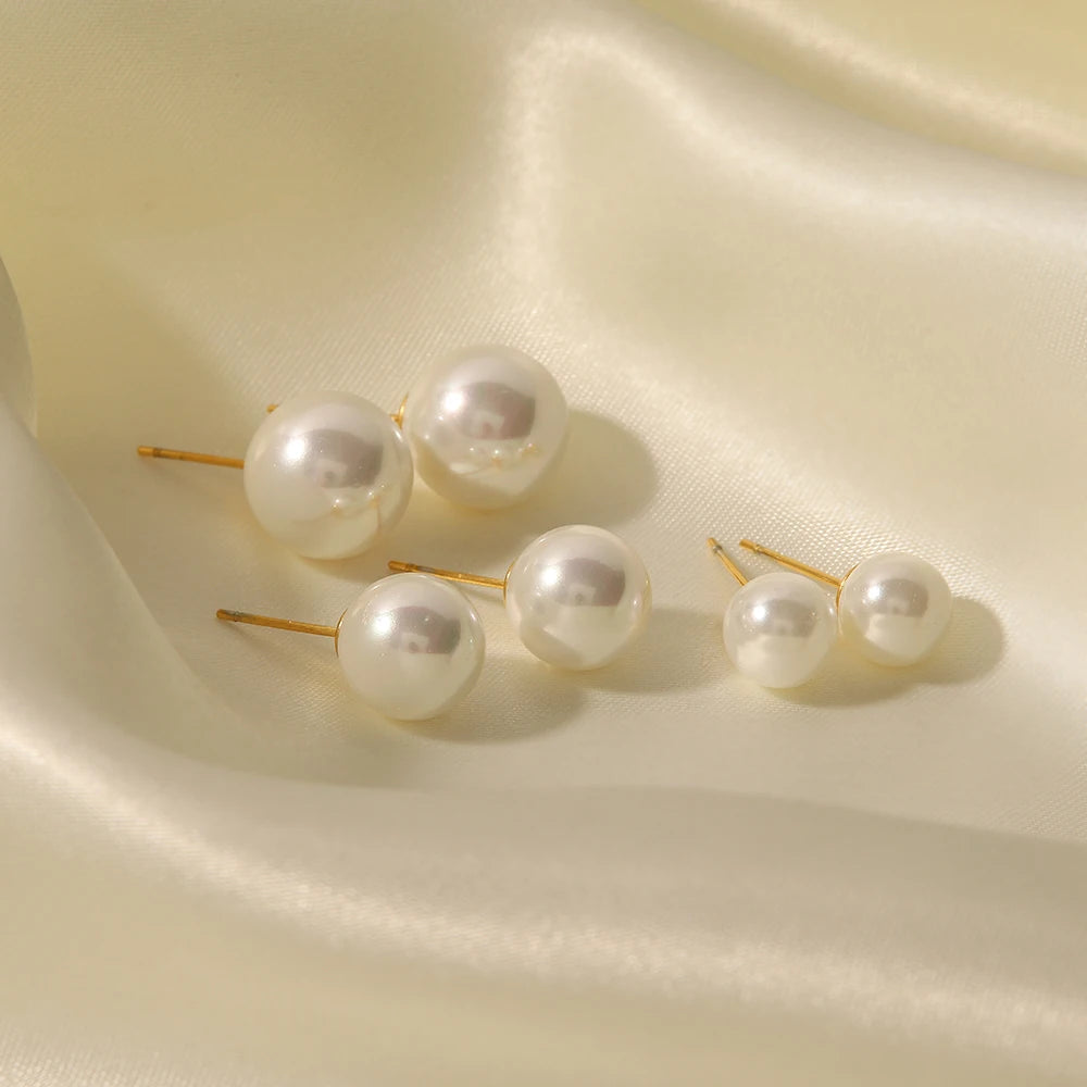 Pendientes Elegantes de Perlas