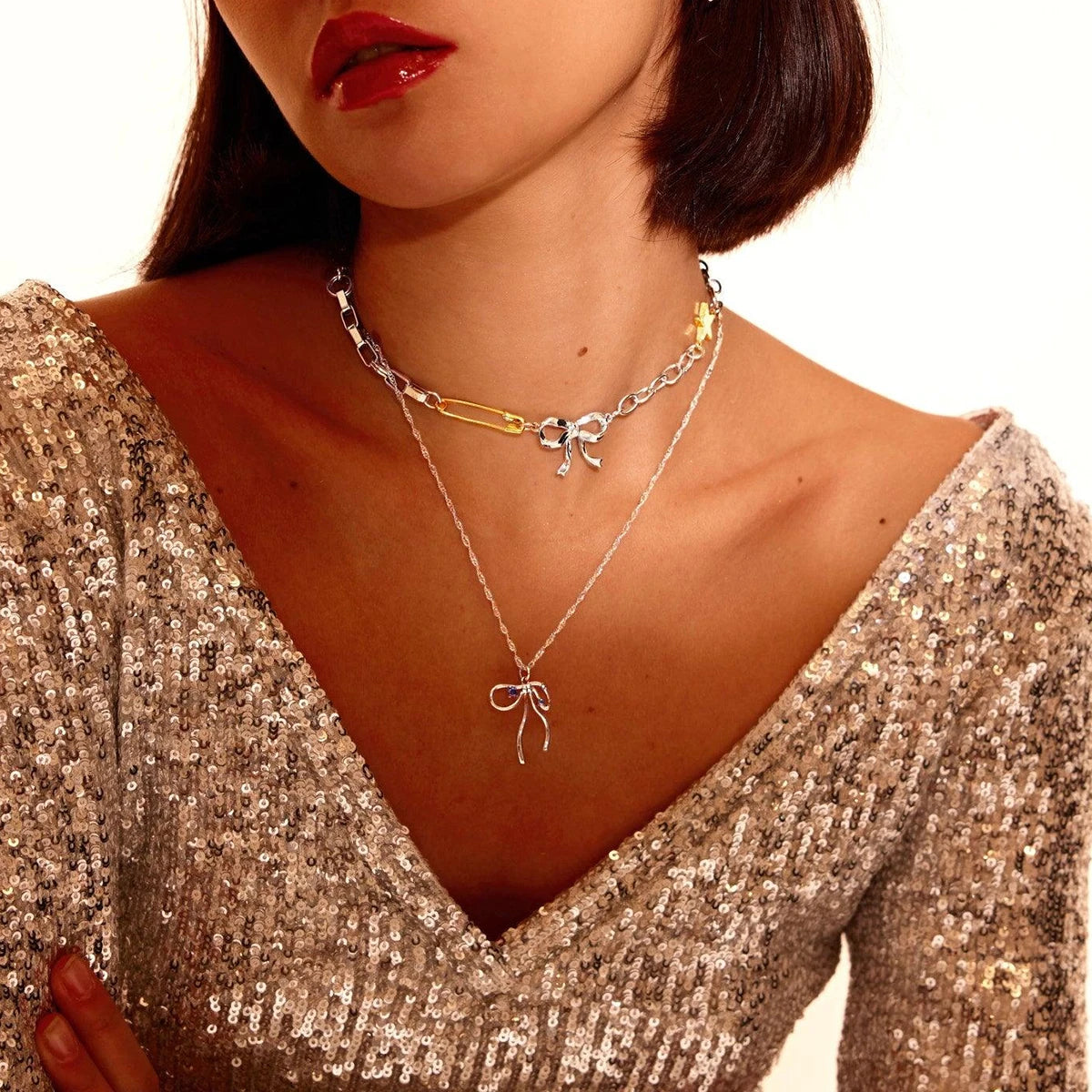 Collar para Mujer, Collar de Moda Mujer, Collar de Plata para Mujer, Collar Personalizados Mujer, Collar con Piedras Naturales, Colar de Oro Mujer, Collar Largos Mujer, Collar Elegantes para Mujer, Collar Boho Mujer