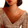 Collar para Mujer, Collar de Moda Mujer, Collar de Plata para Mujer, Collar Personalizados Mujer, Collar con Piedras Naturales, Colar de Oro Mujer, Collar Largos Mujer, Collar Elegantes para Mujer, Collar Boho Mujer