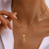 Collar para Mujer, Collar de Moda Mujer, Collar de Plata para Mujer, Collar Personalizados Mujer, Collar con Piedras Naturales, Colar de Oro Mujer, Collar Largos Mujer, Collar Elegantes para Mujer, Collar Boho Mujer