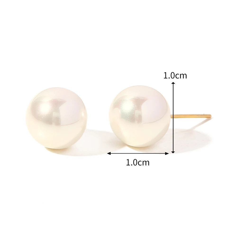 Pendientes Elegantes de Perlas