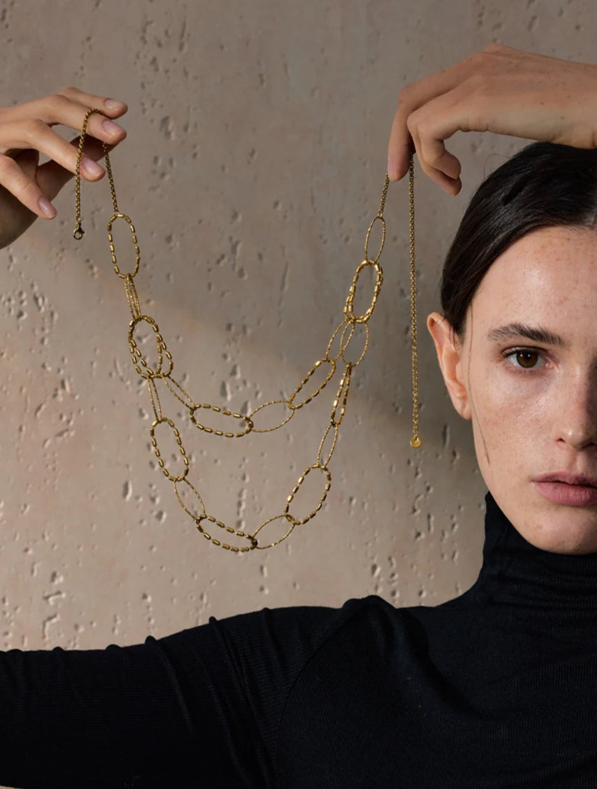 Collar para Mujer, Collar de Moda Mujer, Collar de Plata para Mujer, Collar Personalizados Mujer, Collar con Piedras Naturales, Colar de Oro Mujer, Collar Largos Mujer, Collar Elegantes para Mujer, Collar Boho Mujer
