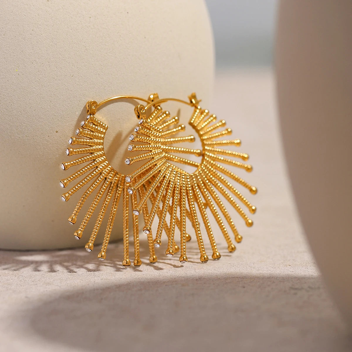 Pendientes de Oro de Lujo