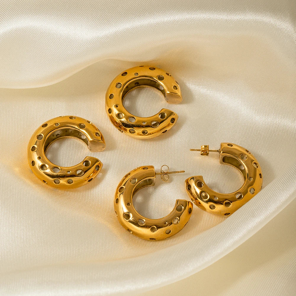 Pendientes de Aro Hueco