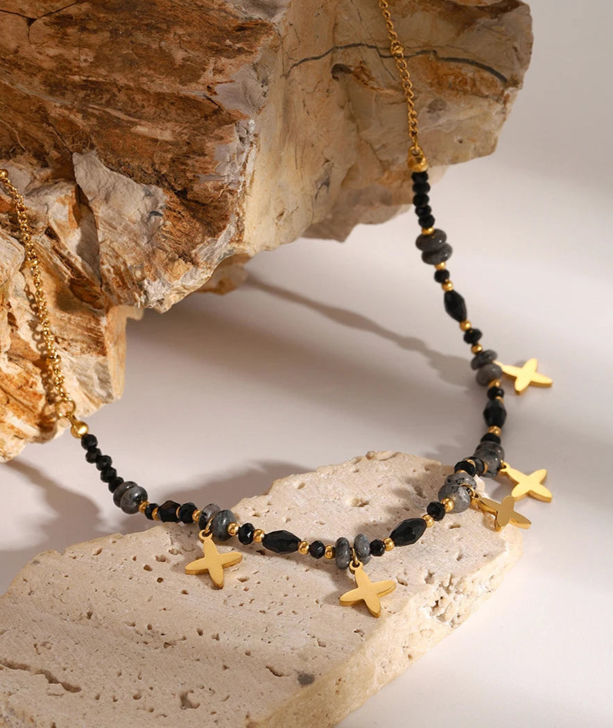 Collar para Mujer, Collar de Moda Mujer, Collar de Plata para Mujer, Collar Personalizados Mujer, Collar con Piedras Naturales, Colar de Oro Mujer, Collar Largos Mujer, Collar Elegantes para Mujer, Collar Boho Mujer
