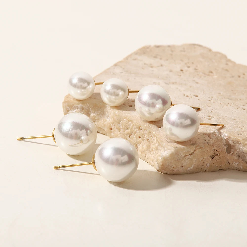 Pendientes Elegantes de Perlas