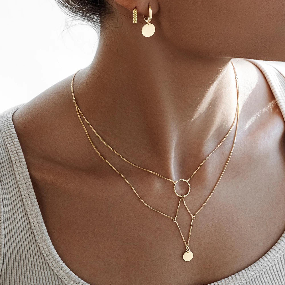 Collar para Mujer, Collar de Moda Mujer, Collar de Plata para Mujer, Collar Personalizados Mujer, Collar con Piedras Naturales, Colar de Oro Mujer, Collar Largos Mujer, Collar Elegantes para Mujer, Collar Boho Mujer