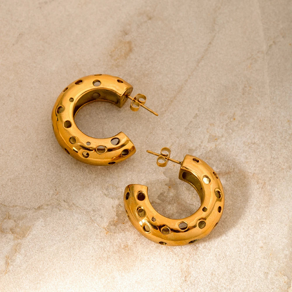 Pendientes de Aro Hueco