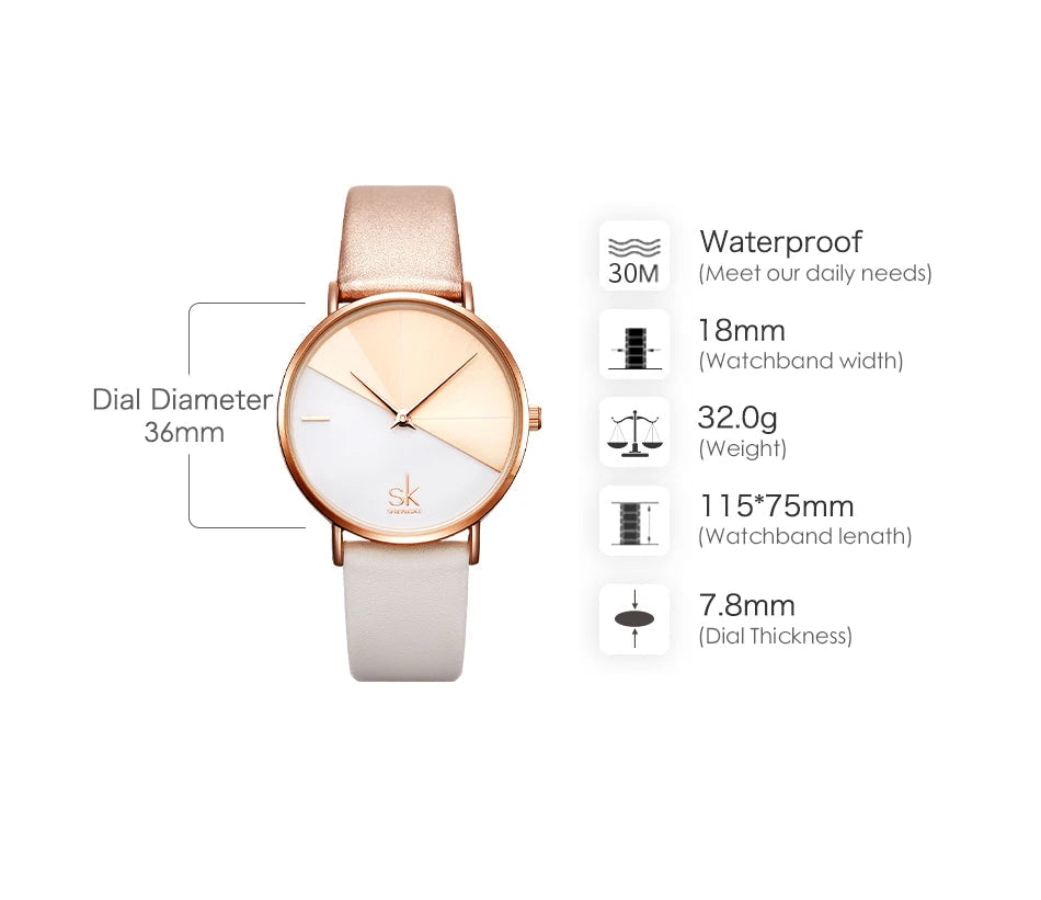 Reloj de Pulsera de Mujer SHENGKE - K0095