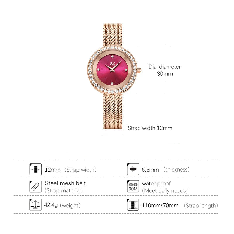 Reloj de Pulsera para Mujer SHENGKE - K0169