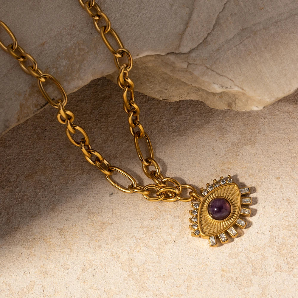 Collar para Mujer, Collar de Moda Mujer, Collar de Plata para Mujer, Collar Personalizados Mujer, Collar con Piedras Naturales, Colar de Oro Mujer, Collar Largos Mujer, Collar Elegantes para Mujer, Collar Boho Mujer