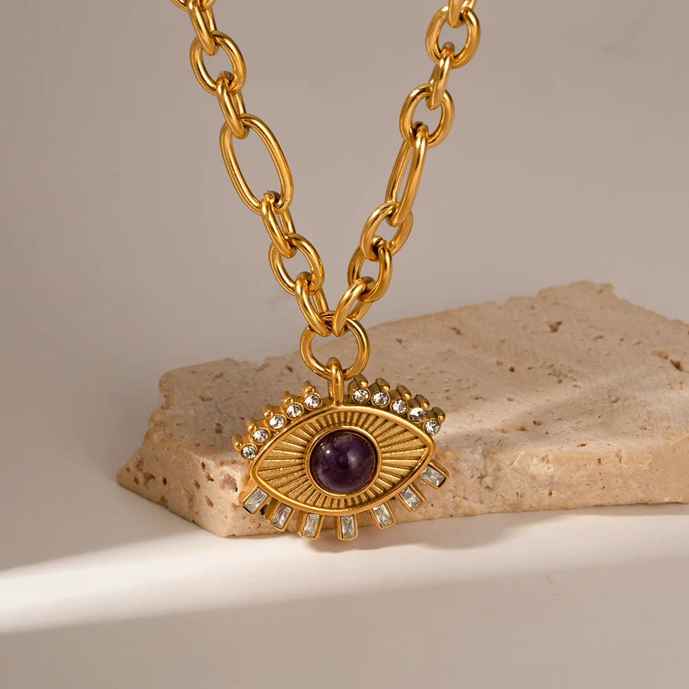 Collar para Mujer, Collar de Moda Mujer, Collar de Plata para Mujer, Collar Personalizados Mujer, Collar con Piedras Naturales, Colar de Oro Mujer, Collar Largos Mujer, Collar Elegantes para Mujer, Collar Boho Mujer