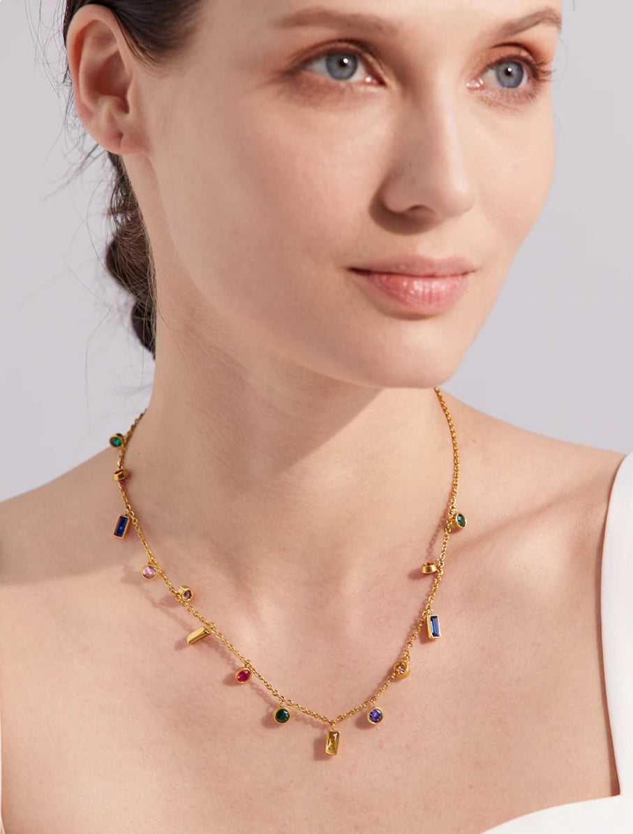 Collar para Mujer, Collar de Moda Mujer, Collar de Plata para Mujer, Collar, Personalizados Mujer, Collar con Piedras Naturales, Colar de Oro Mujer, Collar Largos Mujer, Collar Elegantes para Mujer, Collar Boho Mujer