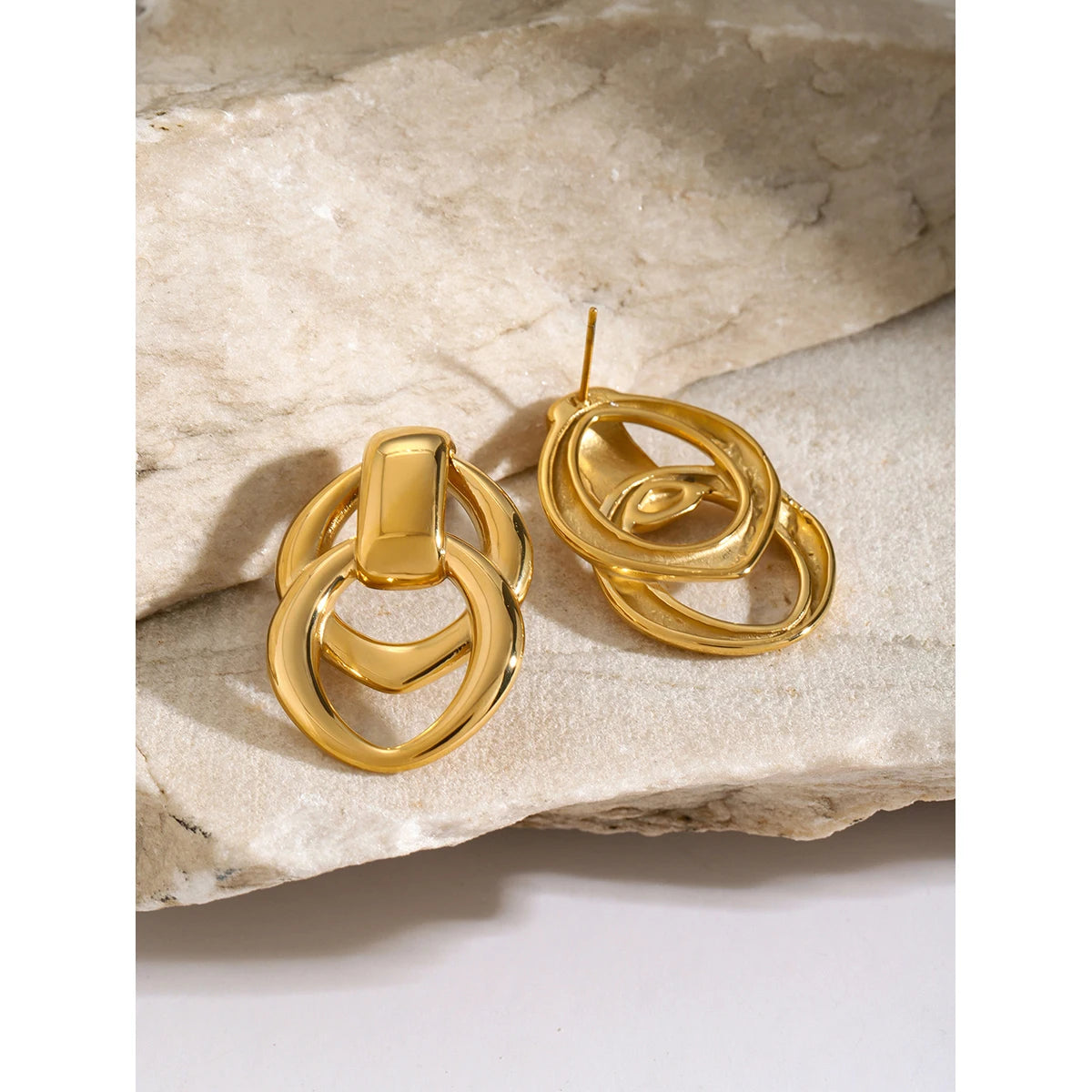 Pendientes Elegancia Dorada