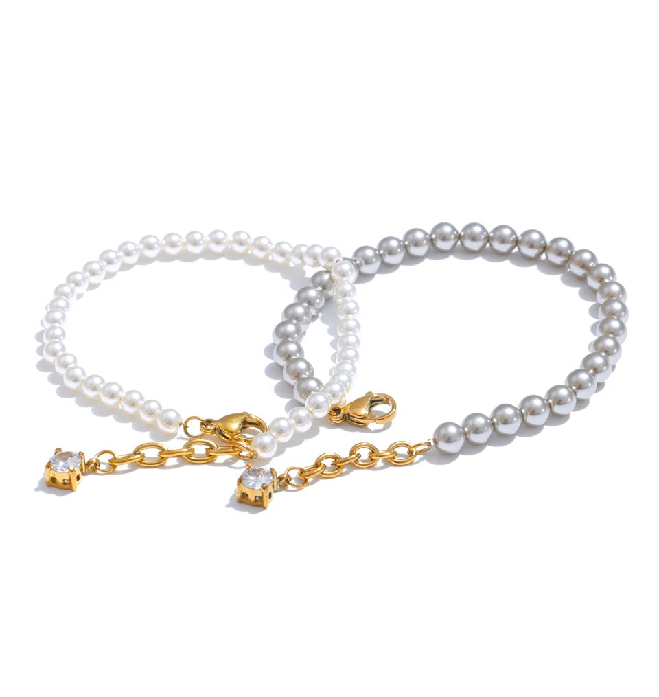 Pulsera de Perlas Ajustable