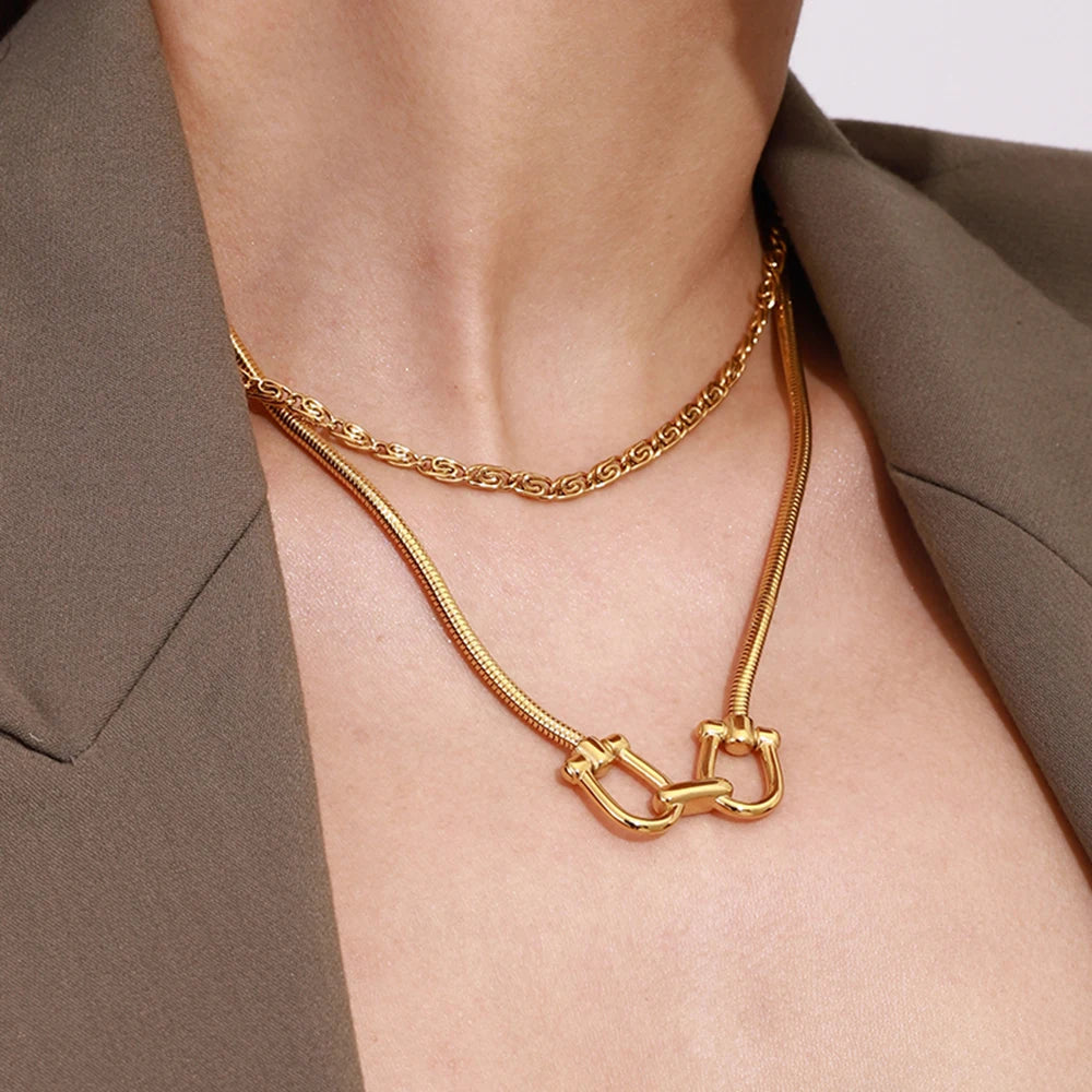 Collar para Mujer, Collar de Moda Mujer, Collar de Plata para Mujer, Collar Personalizados Mujer, Collar con Piedras Naturales, Colar de Oro Mujer, Collar Largos Mujer, Collar Elegantes para Mujer, Collar Boho Mujer