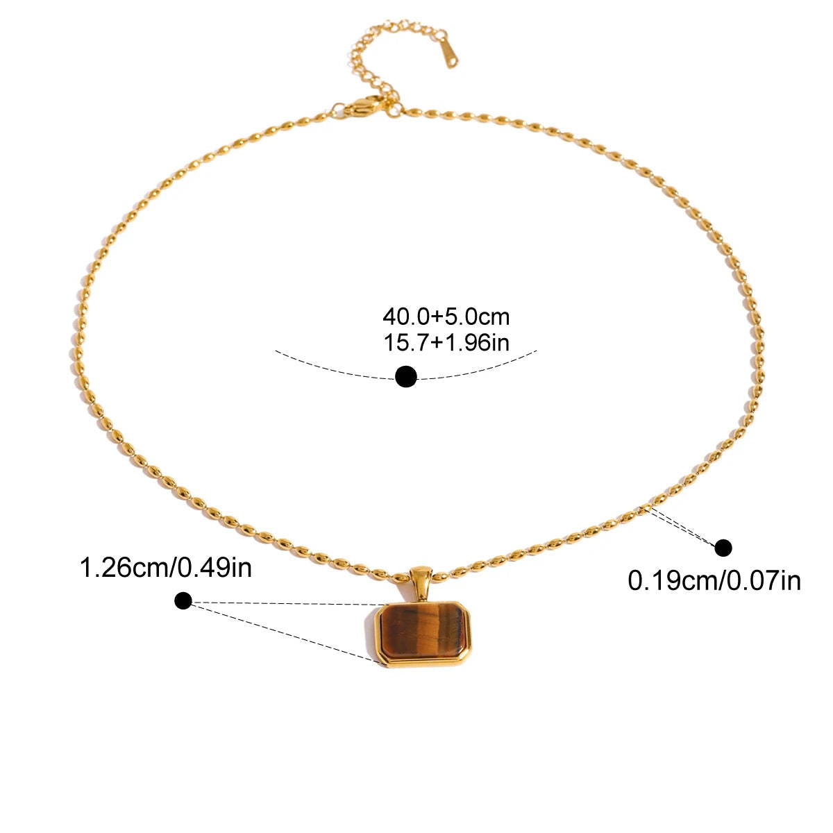 Collar para Mujer, Collar de Moda Mujer, Collar de Plata para Mujer, Collar Personalizados Mujer, Collar con Piedras Naturales, Colar de Oro Mujer, Collar Largos Mujer, Collar Elegantes para Mujer, Collar Boho Mujer