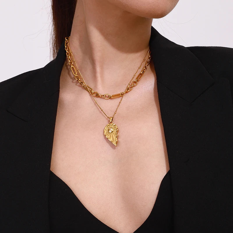Collar para Mujer, Collar de Moda Mujer, Collar de Plata para Mujer, Collar Personalizados Mujer, Collar con Piedras Naturales, Colar de Oro Mujer, Collar Largos Mujer, Collar Elegantes para Mujer, Collar Boho Mujer