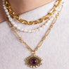 Collar para Mujer, Collar de Moda Mujer, Collar de Plata para Mujer, Collar Personalizados Mujer, Collar con Piedras Naturales, Colar de Oro Mujer, Collar Largos Mujer, Collar Elegantes para Mujer, Collar Boho Mujer