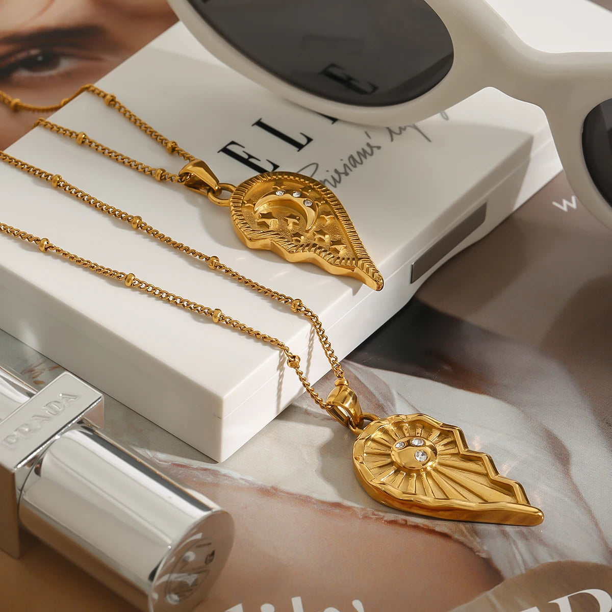Collar para Mujer, Collar de Moda Mujer, Collar de Plata para Mujer, Collar Personalizados Mujer, Collar con Piedras Naturales, Colar de Oro Mujer, Collar Largos Mujer, Collar Elegantes para Mujer, Collar Boho Mujer