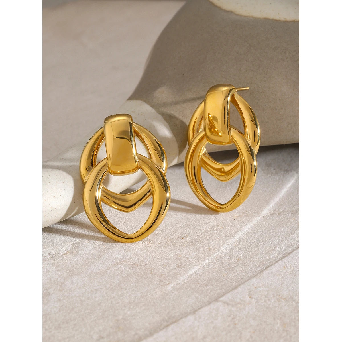 Pendientes Elegancia Dorada