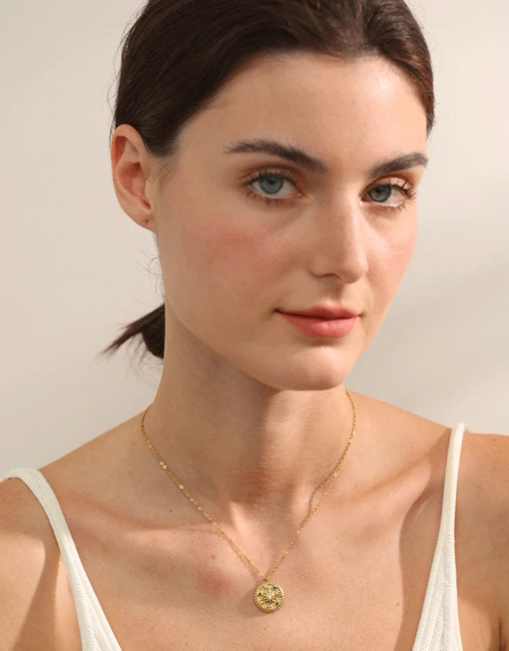 Collar para Mujer, Collar de Moda Mujer, Collar de Plata para Mujer, Collar, Personalizados Mujer, Collar con Piedras Naturales, Colar de Oro Mujer, Collar Largos Mujer, Collar Elegantes para Mujer, Collar Boho Mujer