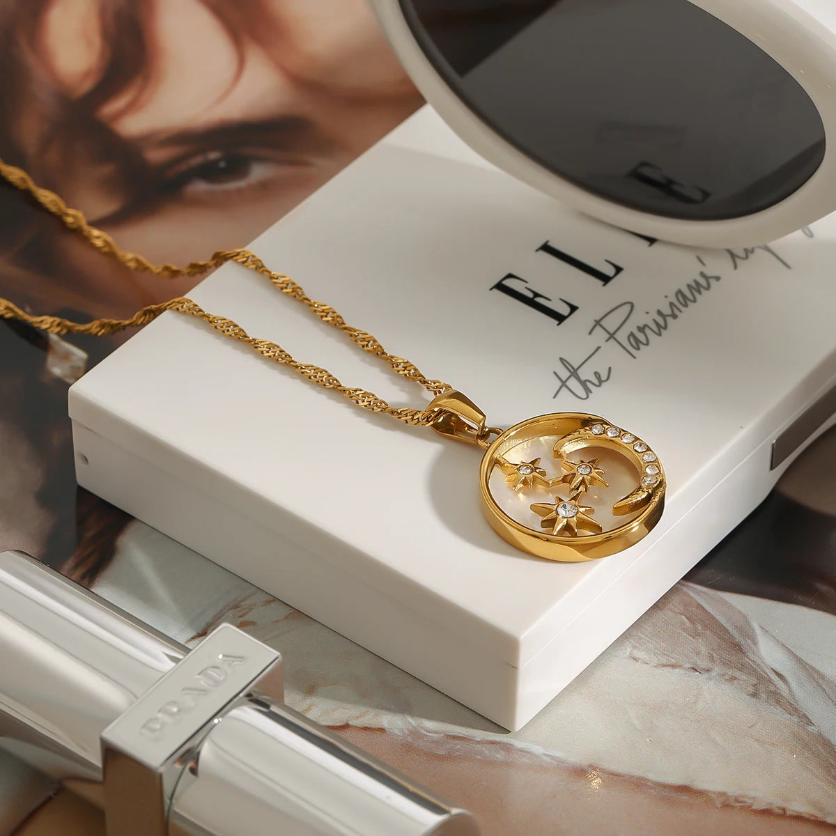 Collar para Mujer, Collar de Moda Mujer, Collar de Plata para Mujer, Collar Personalizados Mujer, Collar con Piedras Naturales, Colar de Oro Mujer, Collar Largos Mujer, Collar Elegantes para Mujer, Collar Boho Mujer