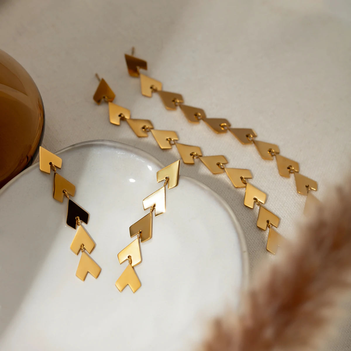 Pendientes para Mujer, Pendientes de Plata, Pendiente de Oro, Joyas de Lujo, Joya de Lujo, Pendiente
