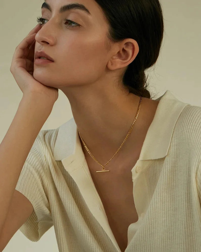 Collar para Mujer, Collar de Moda Mujer, Collar de Plata para Mujer, Collar Personalizados Mujer, Collar con Piedras Naturales, Colar de Oro Mujer, Collar Largos Mujer, Collar Elegantes para Mujer, Collar Boho Mujer