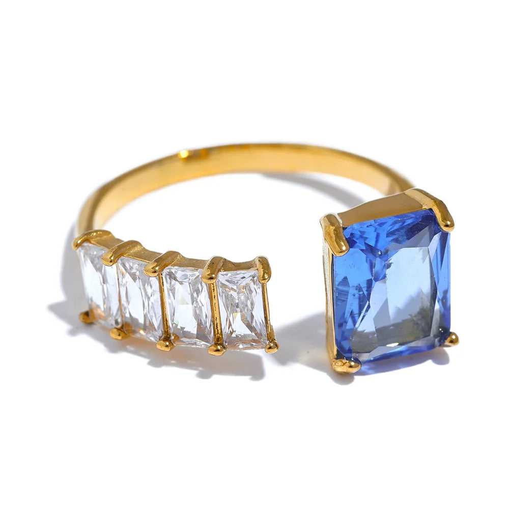 Anillo con Zirconias de Colores