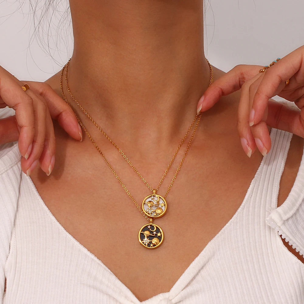 Collar para Mujer, Collar de Moda Mujer, Collar de Plata para Mujer, Collar, Personalizados Mujer, Collar con Piedras Naturales, Colar de Oro Mujer, Collar Largos Mujer, Collar Elegantes para Mujer, Collar Boho Mujer