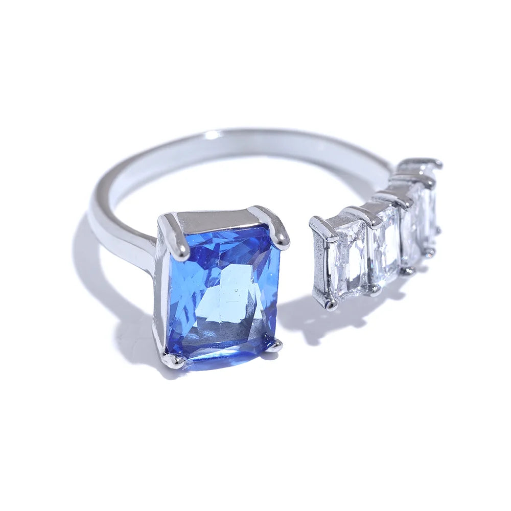 Anillo con Zirconias de Colores