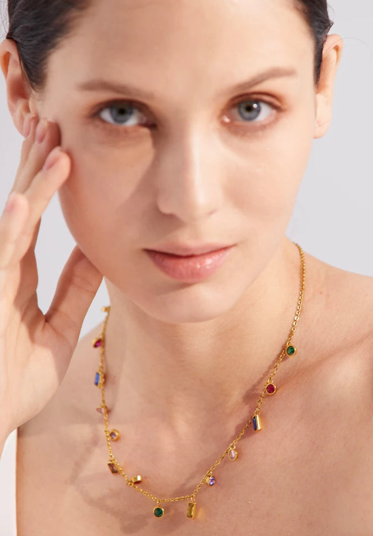 Collar para Mujer, Collar de Moda Mujer, Collar de Plata para Mujer, Collar, Personalizados Mujer, Collar con Piedras Naturales, Colar de Oro Mujer, Collar Largos Mujer, Collar Elegantes para Mujer, Collar Boho Mujer