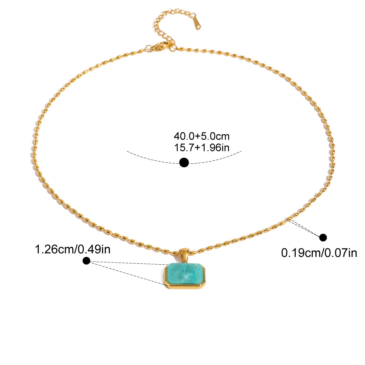 Collar para Mujer, Collar de Moda Mujer, Collar de Plata para Mujer, Collar Personalizados Mujer, Collar con Piedras Naturales, Colar de Oro Mujer, Collar Largos Mujer, Collar Elegantes para Mujer, Collar Boho Mujer