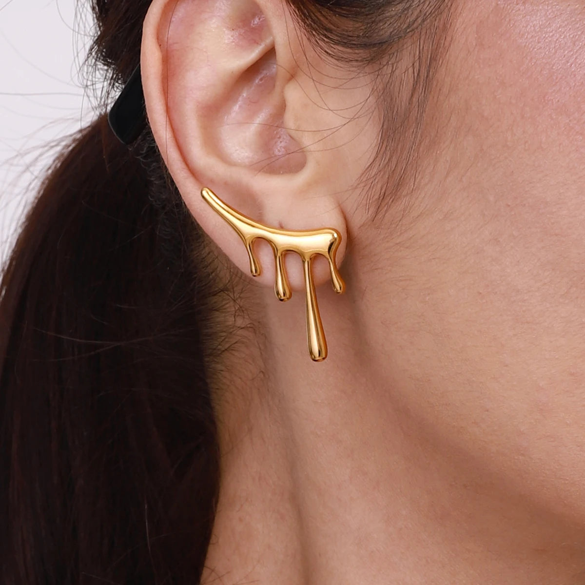 Pendientes con Forma de Líquido
