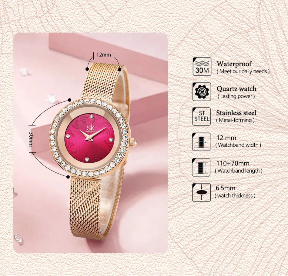Reloj de Pulsera para Mujer SHENGKE - K0169
