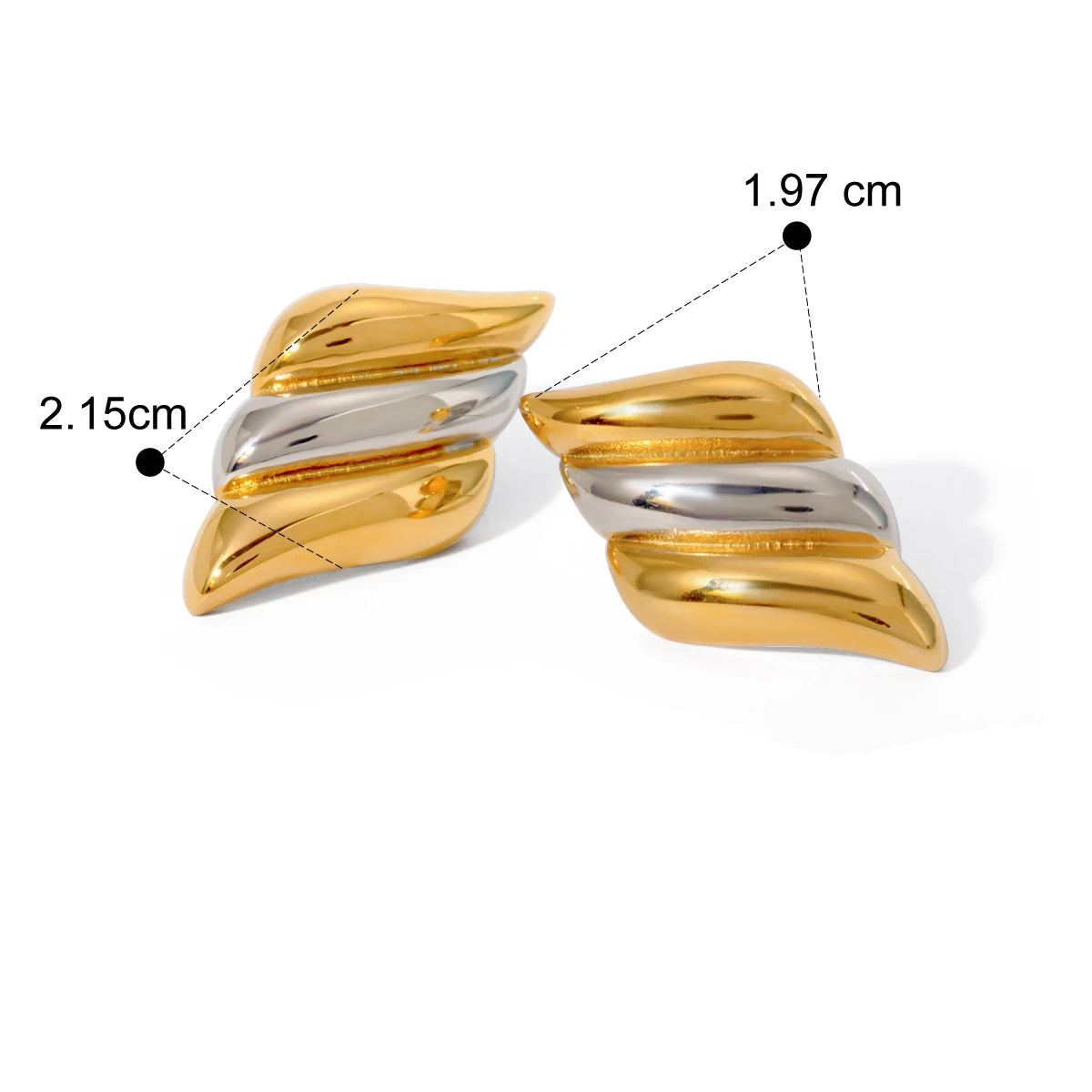 Pendientes Alas Geométricas