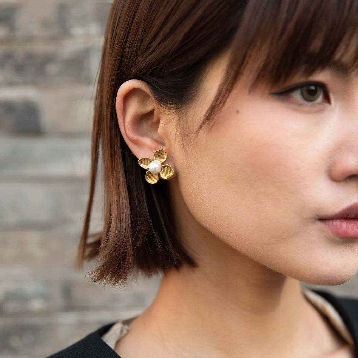 Pendientes de Flores
