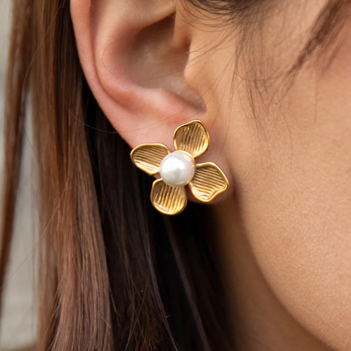 Pendientes de Flores