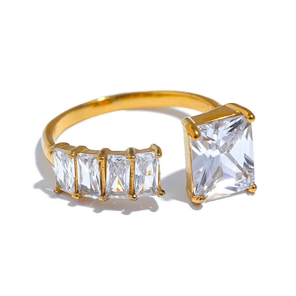 Anillo con Zirconias de Colores