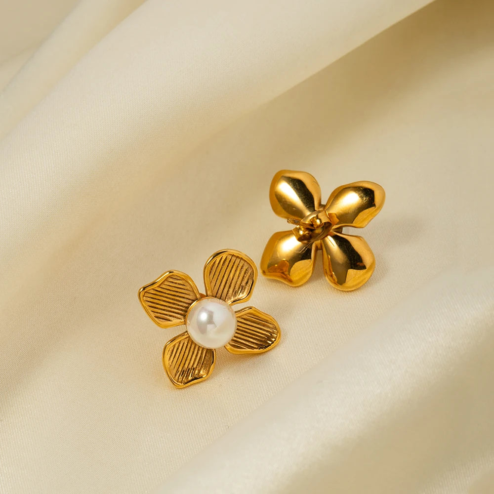 Pendientes de Flores
